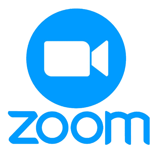 logo zoom pour les cours à distance et les visioconférences
